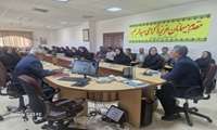 تبریک سال نو سرپرست شبکه بهداشت و درمان به بهورزان