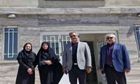 بازدیدسرپرست شبکه ازآموزشگاه بهورزی در حال تآسیس