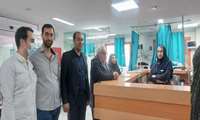 بازدید نوروزی از بیمارستان و مراکز