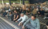 حضور همکاران در نمازجمعه