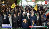 هفتاد و یکمین تجمع شبانه با حضور همکاران شبکه بهداشت و درمان درفراق قائد امت
