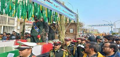 تشیع پیکر 4شهید گمنام